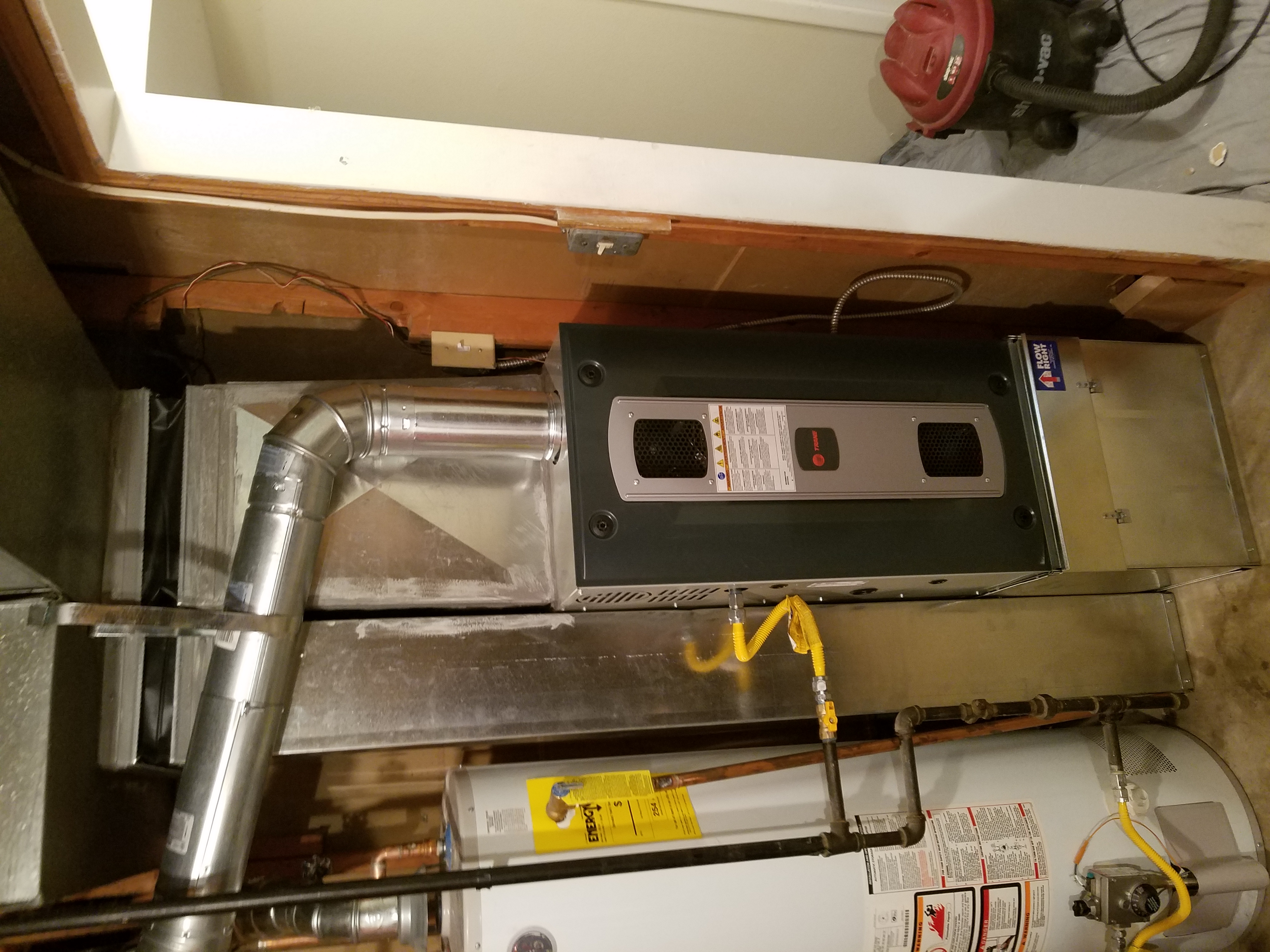 HVAC service call
